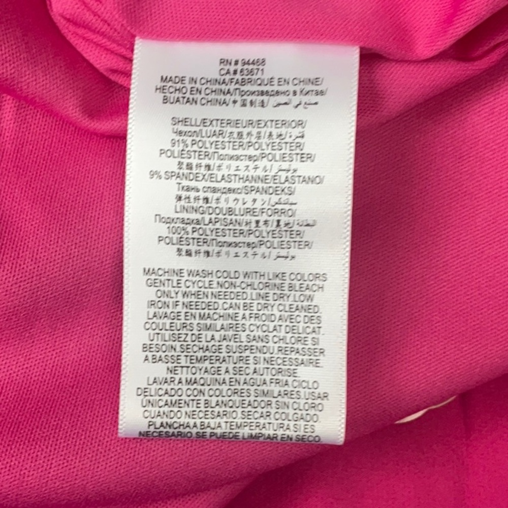 BCBGeneration Fuchsia Ruffle Midi Dress - Picture 8 of 9